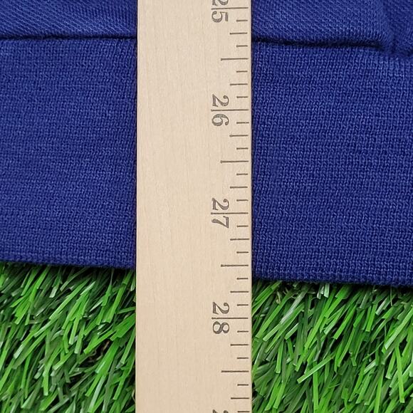 Vintage 90s Trevira MOD Wool Cardigan Large 23x27 Blue - Picture 16 of 16